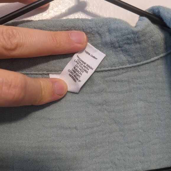 Bliss button down sleep top - Picture 3 of 3